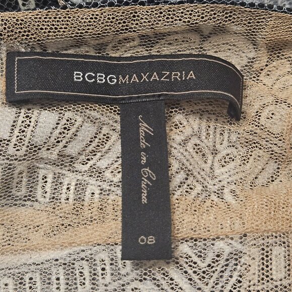 BCBGMAXAZRIA short fit and flare dress sz8 - Picture 14 of 14